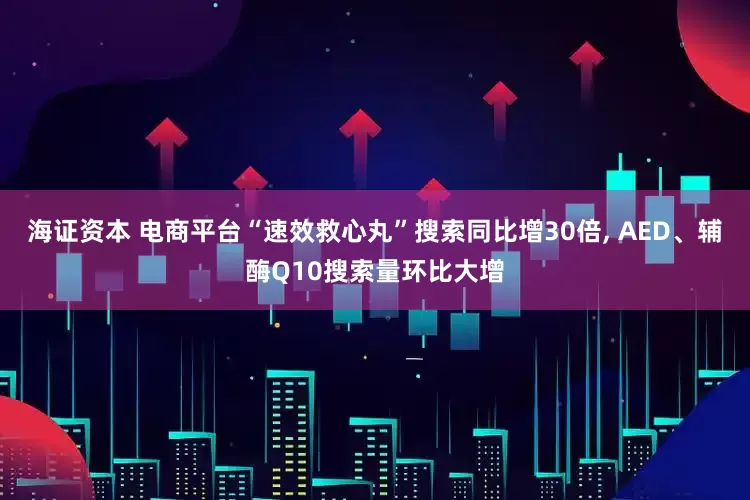 海证资本 电商平台“速效救心丸”搜索同比增30倍, AED、辅酶Q10搜索量环比大增